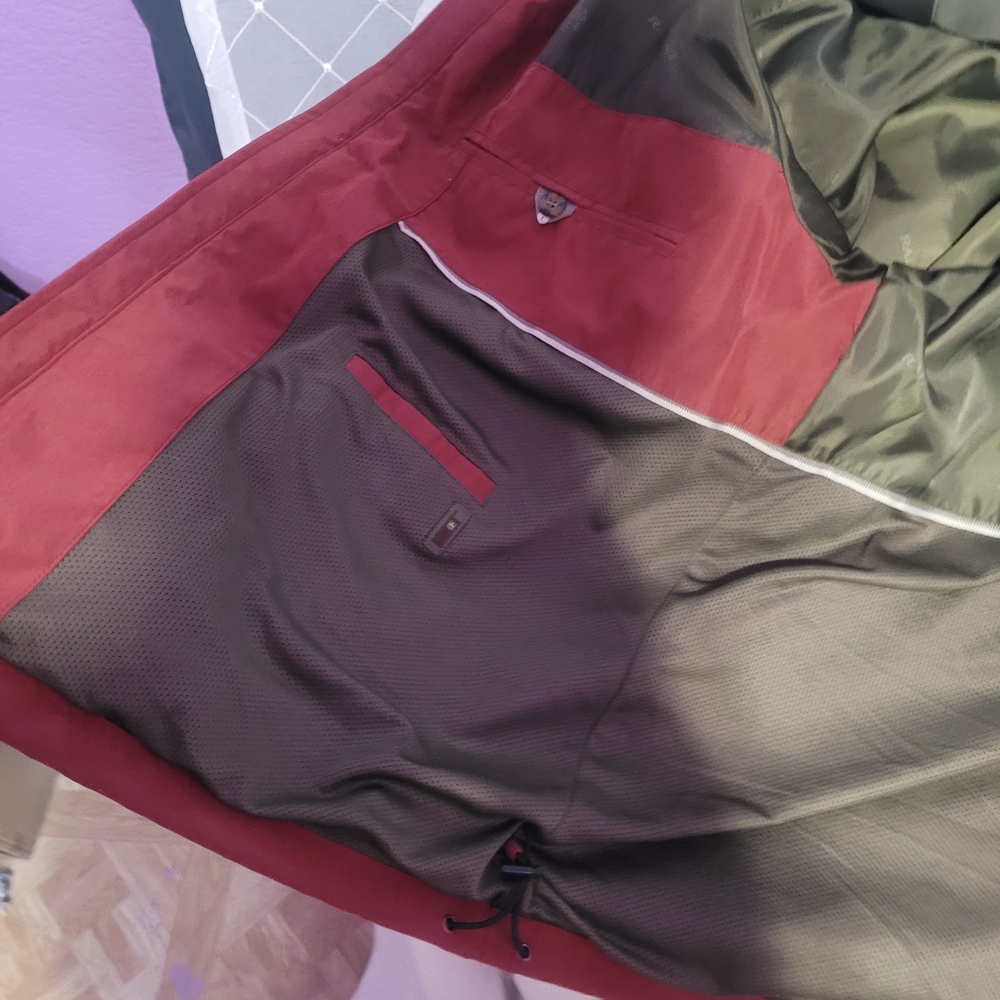 Men's Rust Red Lightweight Jacket - image 5